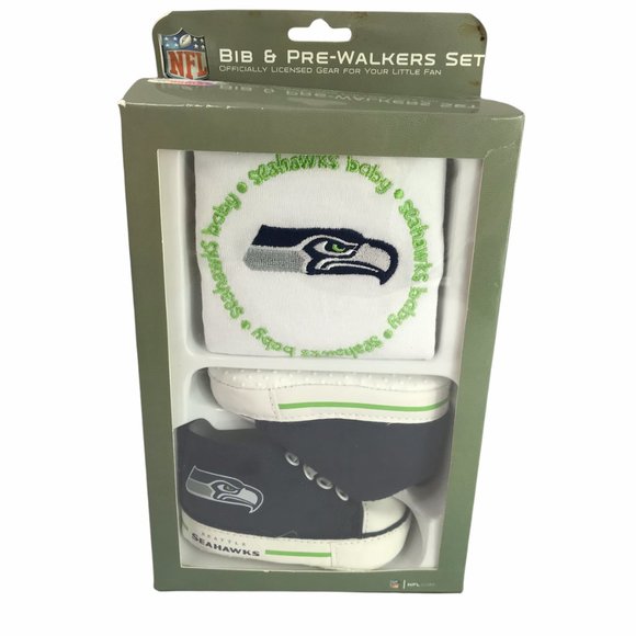 Baby Fanatic Bib with Pre-Walker, Seattle Seahawks - Picture 3 of 9
